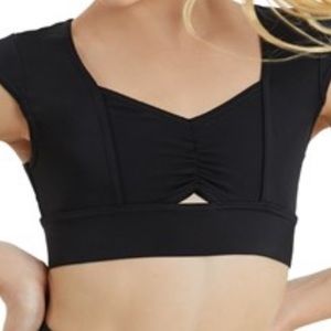 BRAND NEW Balera pinch-front cap sleeve top